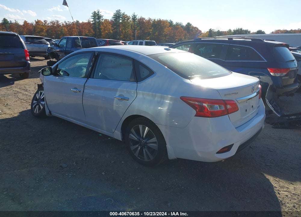 2019 NISSAN SENTRA SV VIN: 3N1AB7AP9KY439096