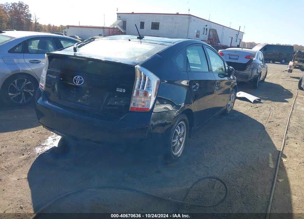 2010 TOYOTA PRIUS II VIN: JTDKN3DU9A0209909