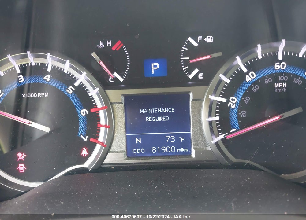 2018 TOYOTA 4RUNNER SR5 PREMIUM VIN: JTEBU5JR9J5579173