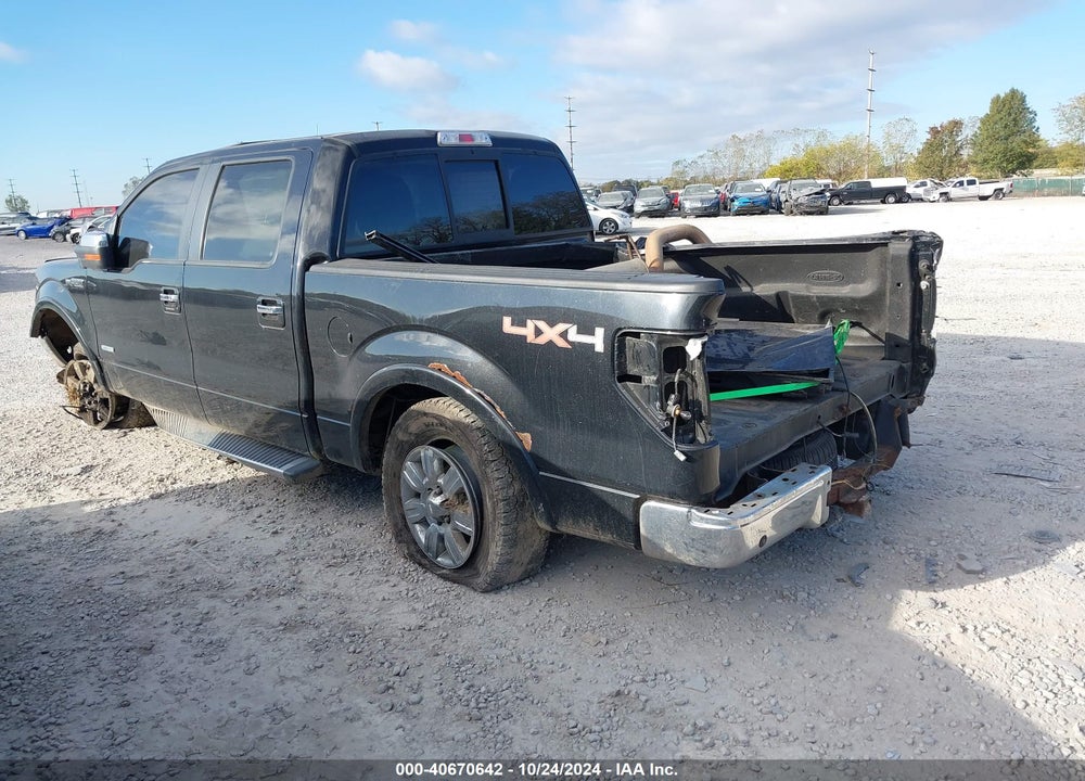 2012 FORD F-150 LARIAT VIN: 1FTFW1ET7CFC91731