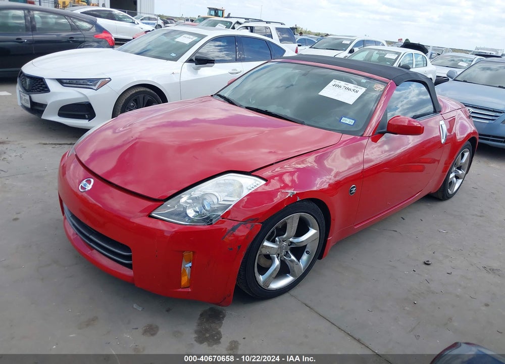 2007 NISSAN 350Z ENTHUSIAST VIN: JN1BZ36A97M653187