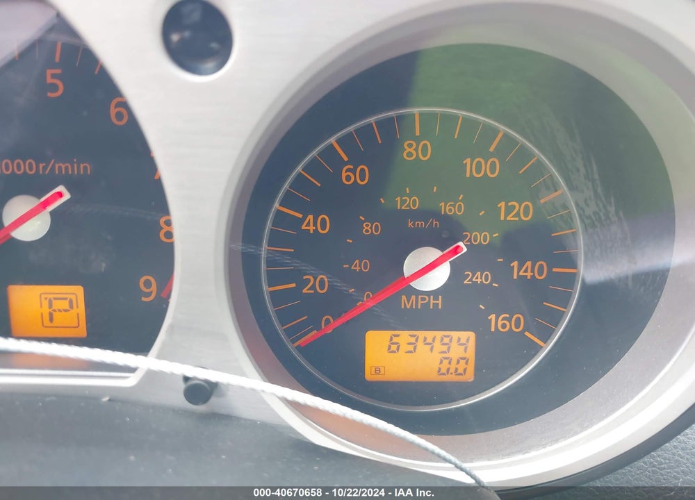 2007 NISSAN 350Z ENTHUSIAST VIN: JN1BZ36A97M653187