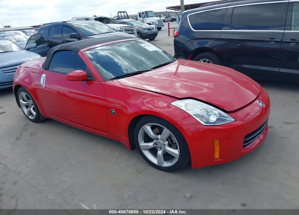 2007 NISSAN 350Z ENTHUSIAST VIN: JN1BZ36A97M653187