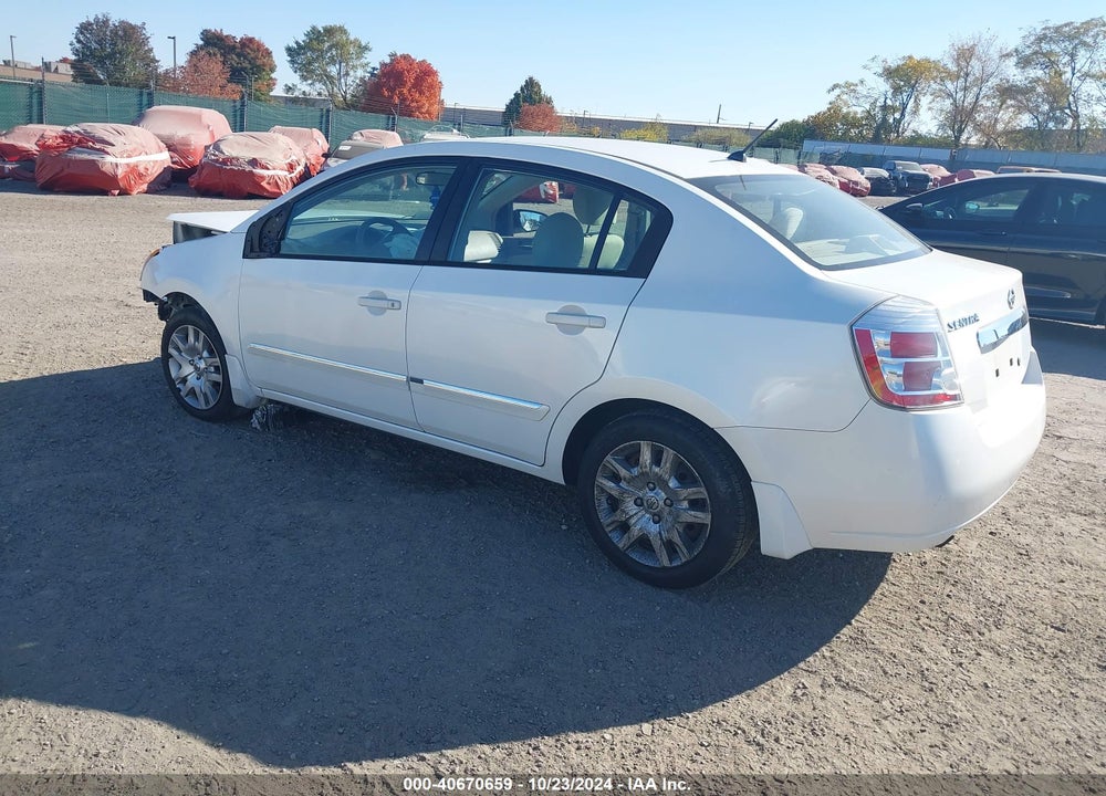 2010 NISSAN SENTRA 2.0S VIN: 3N1AB6AP8AL708887