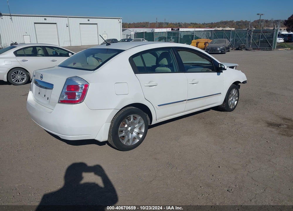 2010 NISSAN SENTRA 2.0S VIN: 3N1AB6AP8AL708887