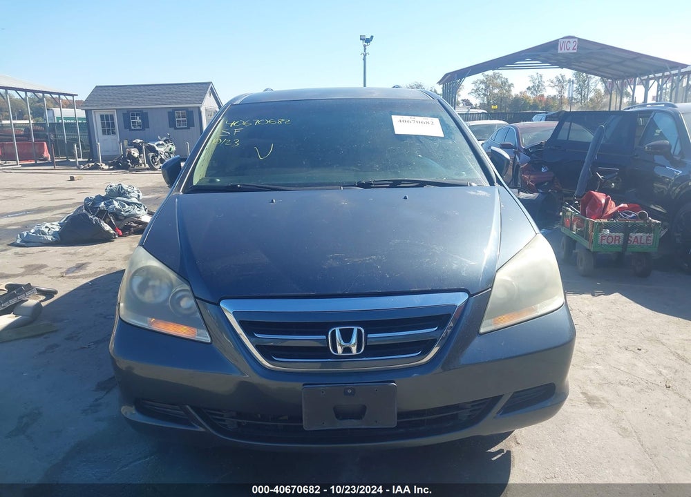 2005 HONDA ODYSSEY EX VIN: 5FNRL38425B023649