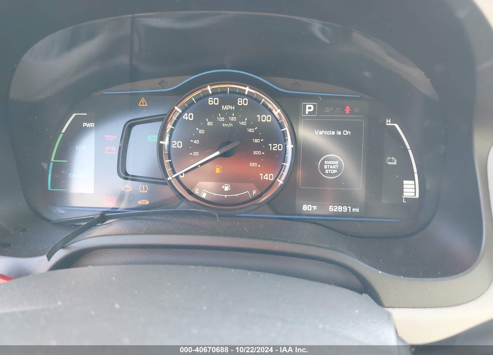 2019 HYUNDAI IONIQ HYBRID BLUE VIN: KMHC65LC4KU111379