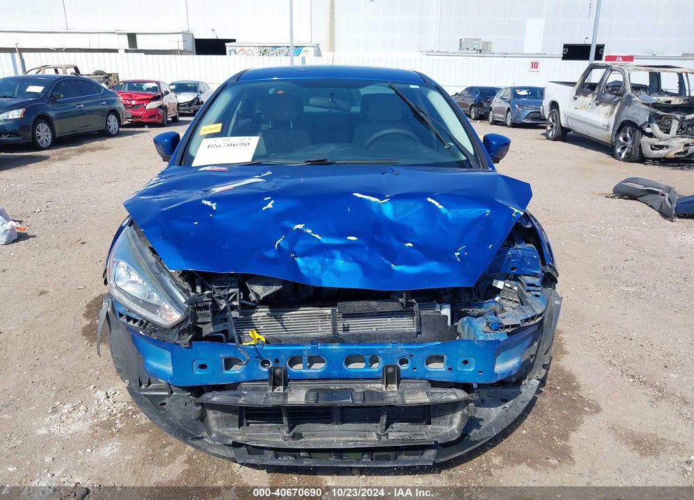 2018 FORD FOCUS SE VIN: 1FADP3F25JL216746