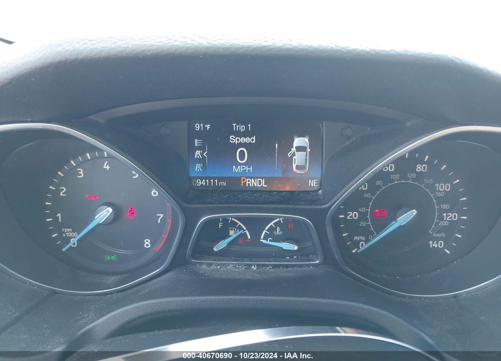 2018 FORD FOCUS SE VIN: 1FADP3F25JL216746