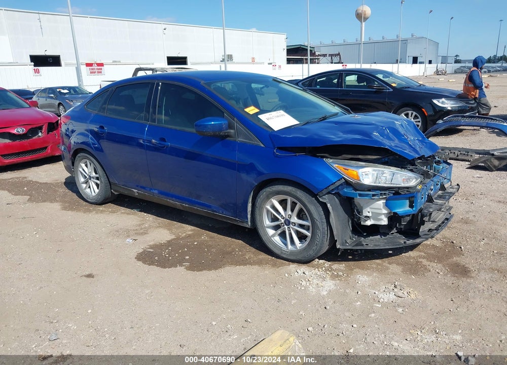 2018 FORD FOCUS SE VIN: 1FADP3F25JL216746