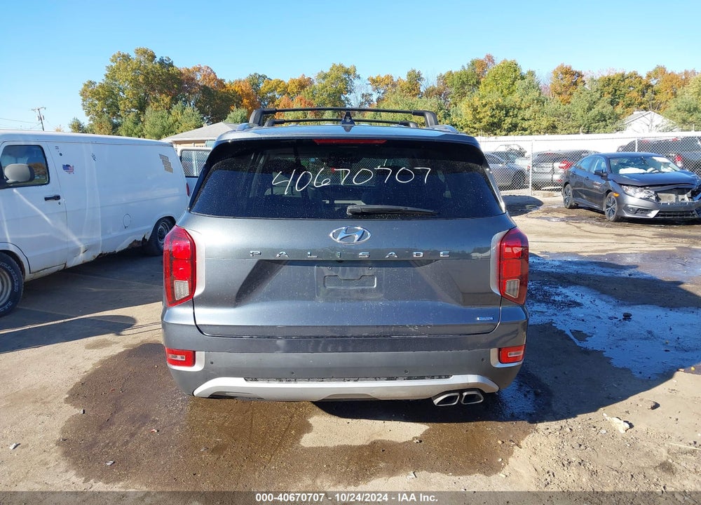 2022 HYUNDAI PALISADE SEL VIN: KM8R4DHE7NU460612