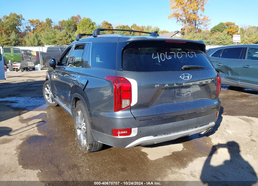 2022 HYUNDAI PALISADE SEL VIN: KM8R4DHE7NU460612