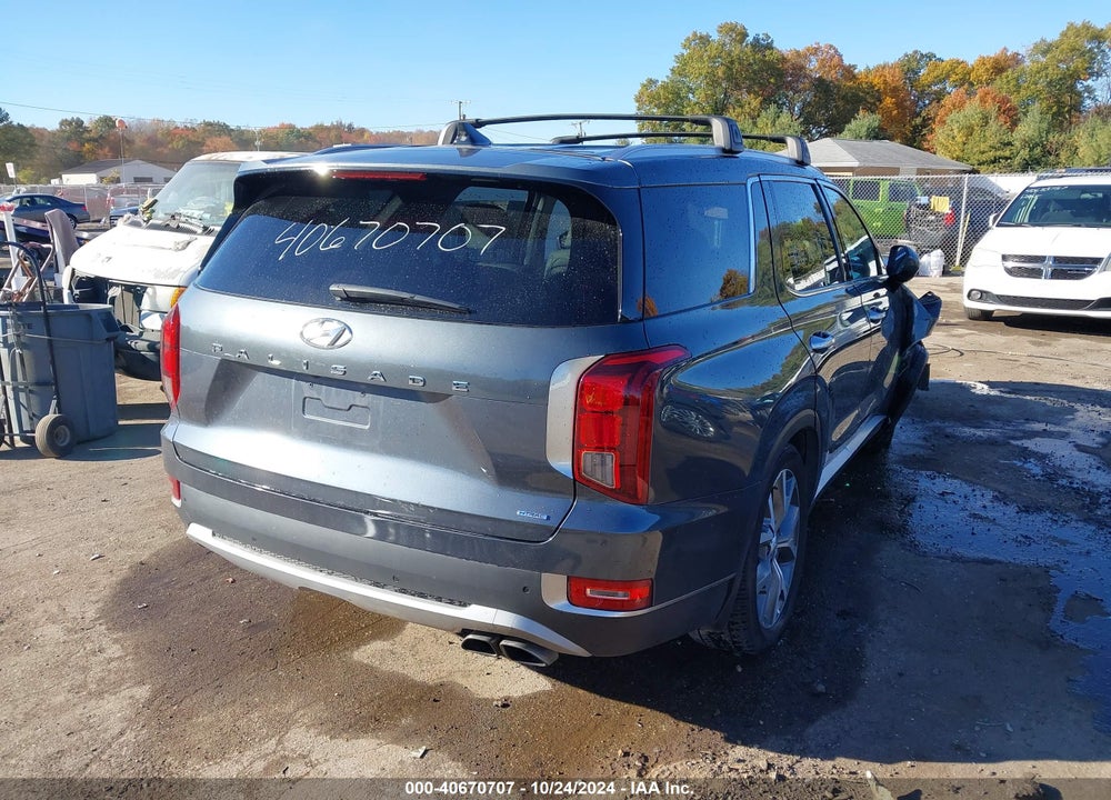 2022 HYUNDAI PALISADE SEL VIN: KM8R4DHE7NU460612