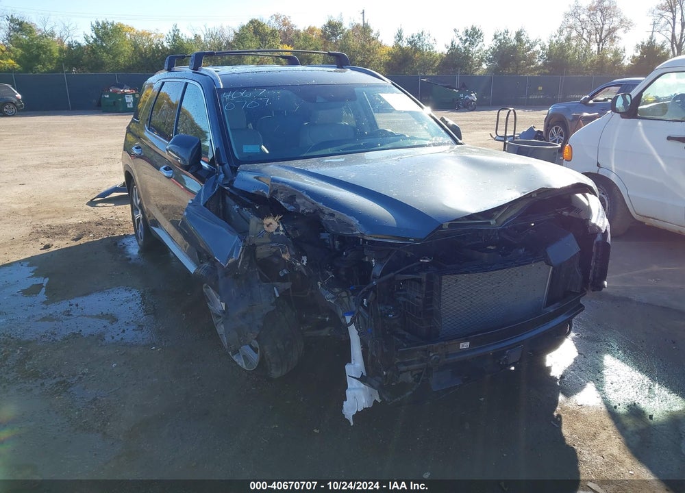 2022 HYUNDAI PALISADE SEL VIN: KM8R4DHE7NU460612