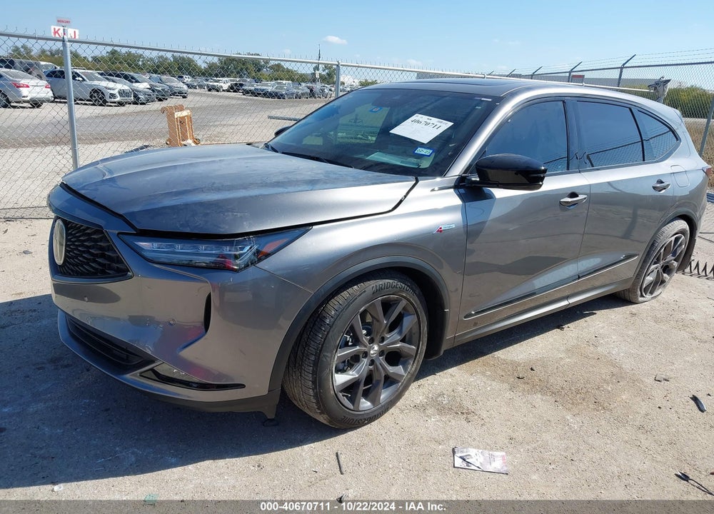 2023 ACURA MDX A-SPEC VIN: 5J8YE1H01PL026986