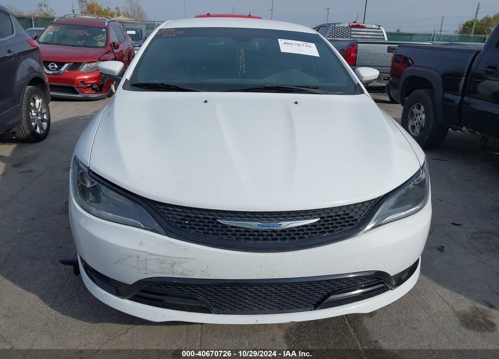 2016 CHRYSLER 200 S VIN: 1C3CCCBB4GN128425