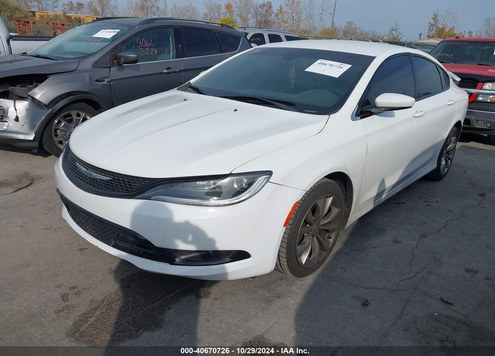 2016 CHRYSLER 200 S VIN: 1C3CCCBB4GN128425