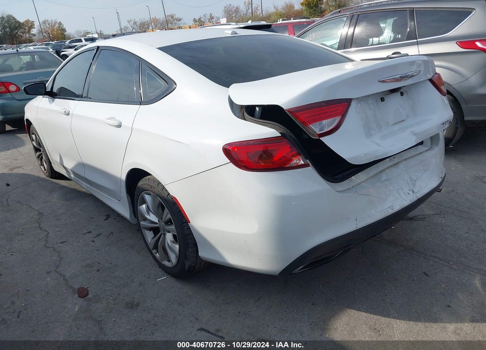 2016 CHRYSLER 200 S VIN: 1C3CCCBB4GN128425