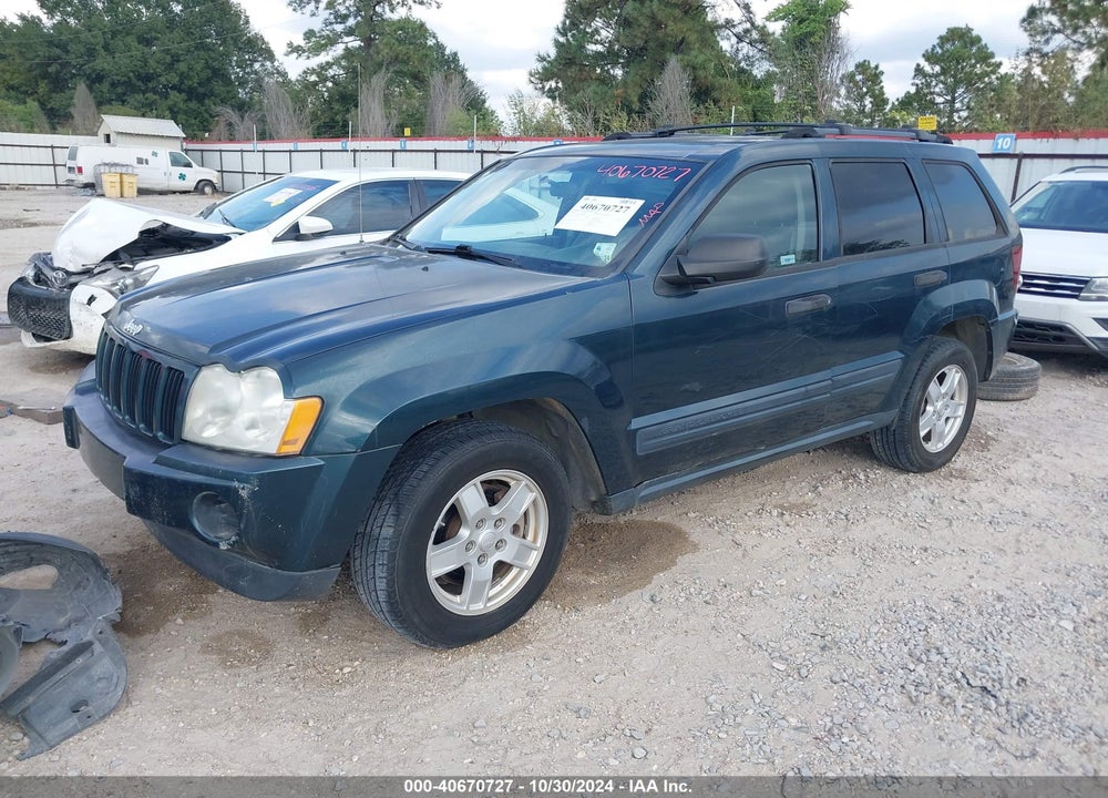 2005 JEEP GRAND CHEROKEE LAREDO VIN: 1J4GS48K85C584265