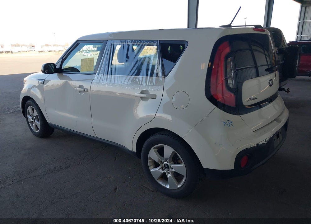 2019 KIA SOUL VIN: KNDJN2A26K7013315