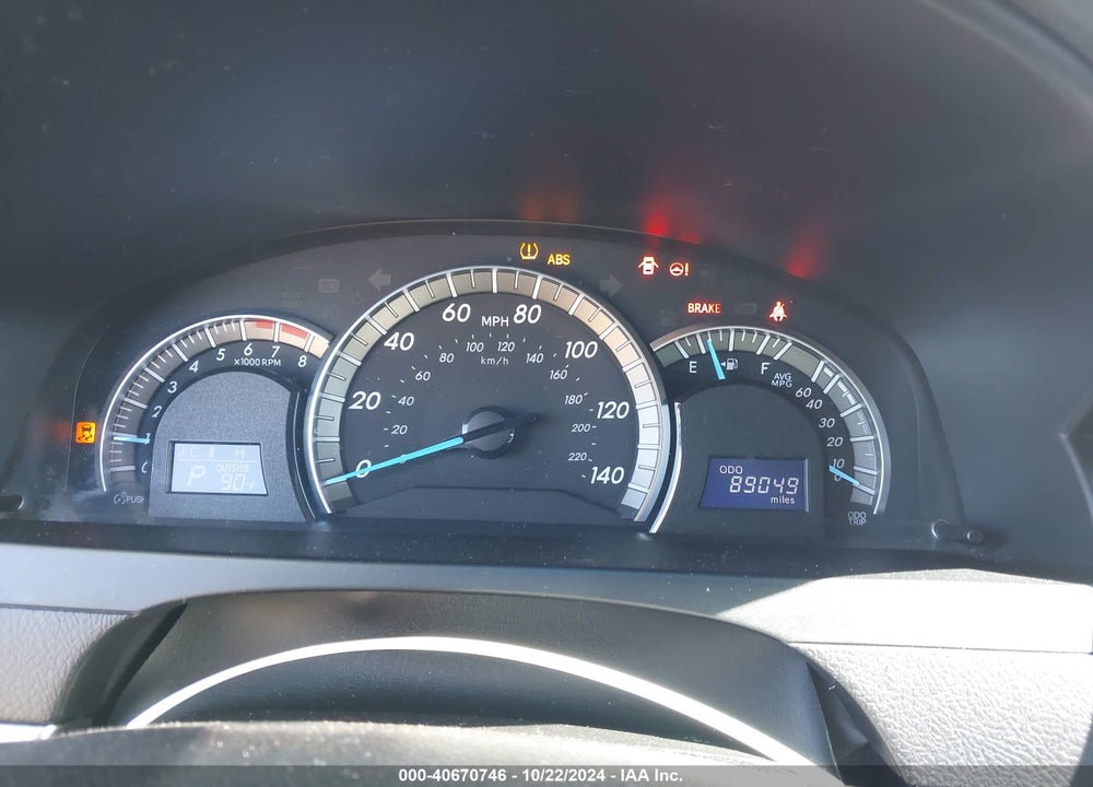 2014 TOYOTA CAMRY SE VIN: 4T1BF1FK6EU375375