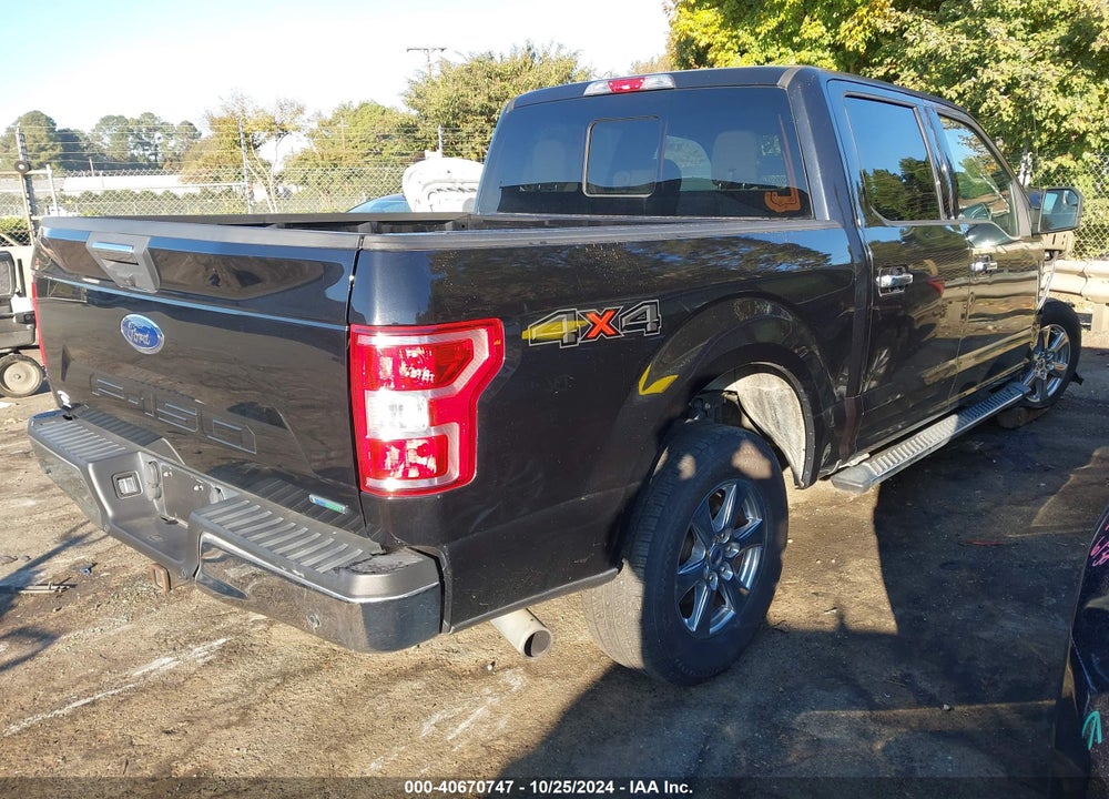 2019 FORD F-150 XLT VIN: 1FTEW1EP7KFB11760