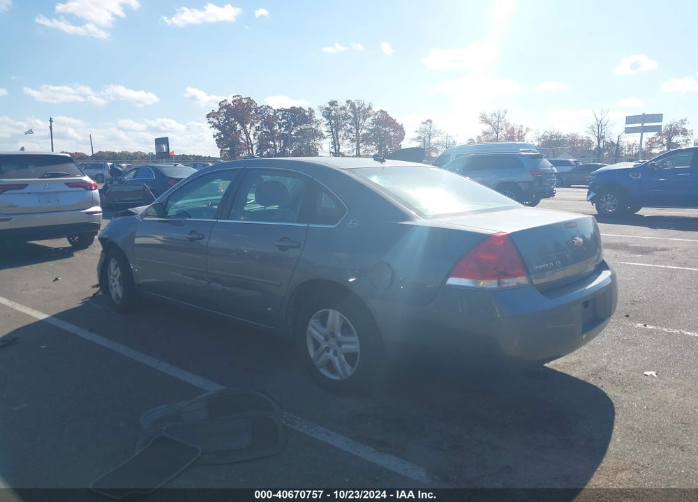 2006 CHEVROLET IMPALA LS VIN: 2G1WB58KX69204299