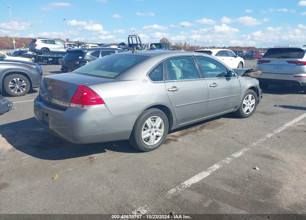 2006 CHEVROLET IMPALA LS VIN: 2G1WB58KX69204299