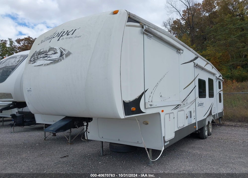 2008 FOREST RIVER SANDPIPER VIN: 4X4FSAJ208J022994