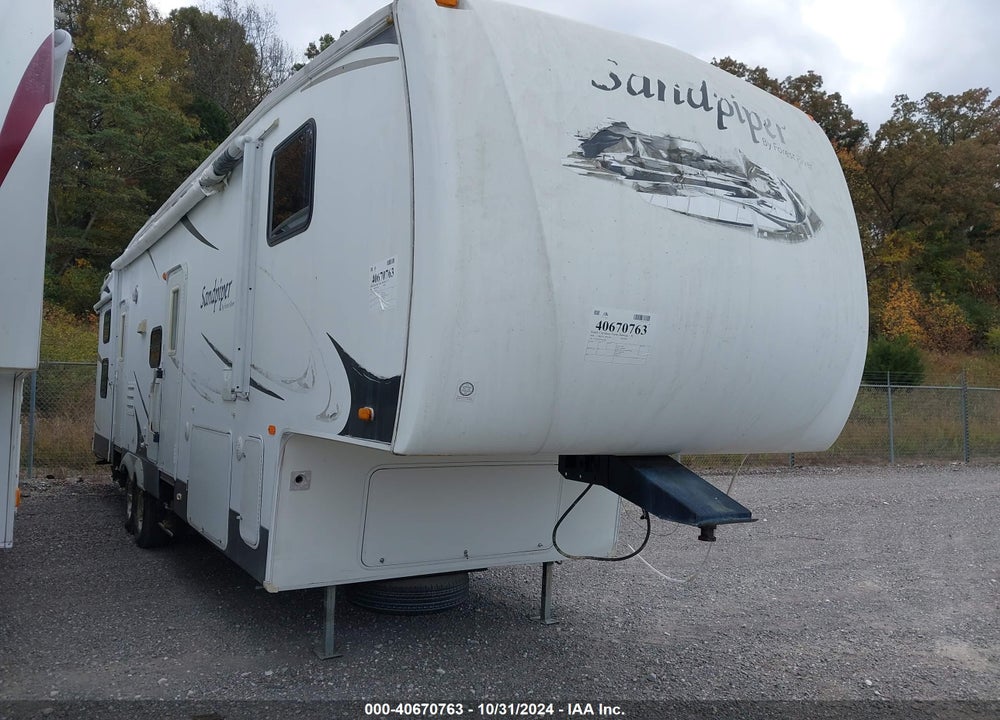 2008 FOREST RIVER SANDPIPER VIN: 4X4FSAJ208J022994
