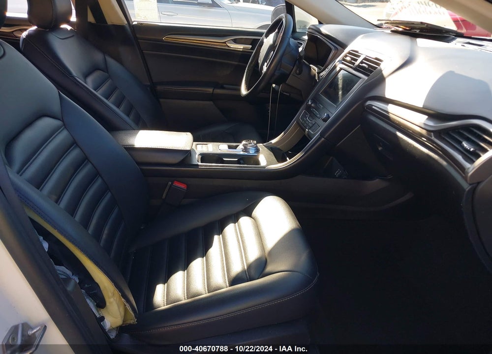 2019 FORD FUSION HYBRID SEL VIN: 3FA6P0MU3KR189531