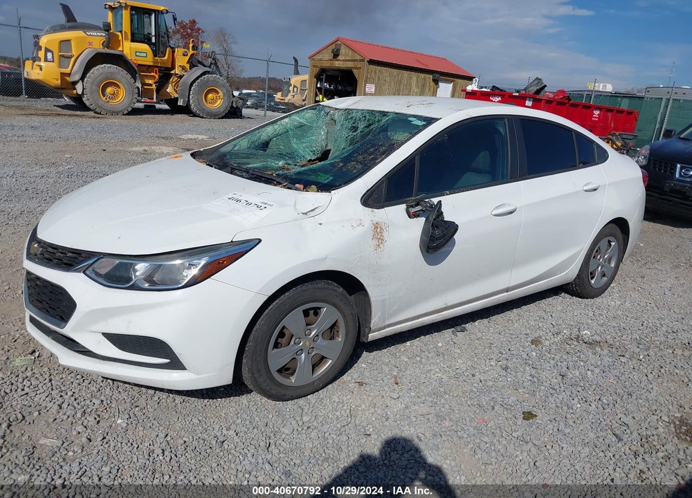 2017 CHEVROLET CRUZE LS AUTO VIN: 1G1BC5SM5H7224308