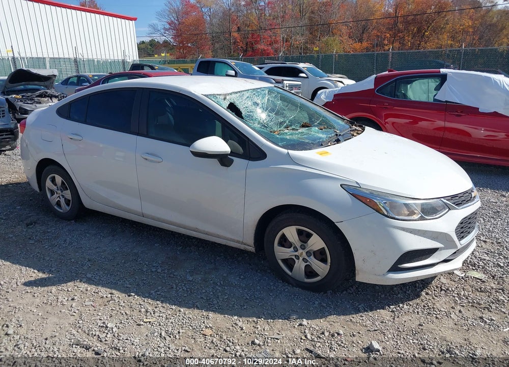 2017 CHEVROLET CRUZE LS AUTO VIN: 1G1BC5SM5H7224308
