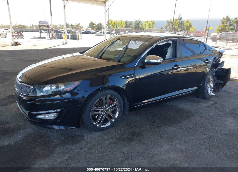 2013 KIA OPTIMA SX VIN: 5XXGR4A64DG120838