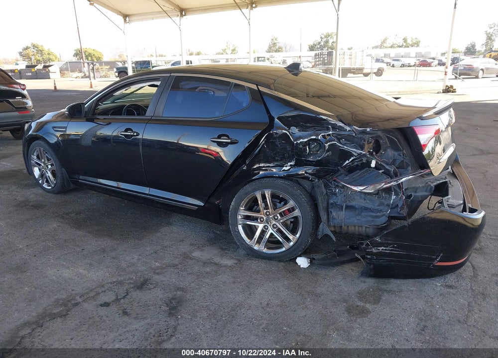 2013 KIA OPTIMA SX VIN: 5XXGR4A64DG120838