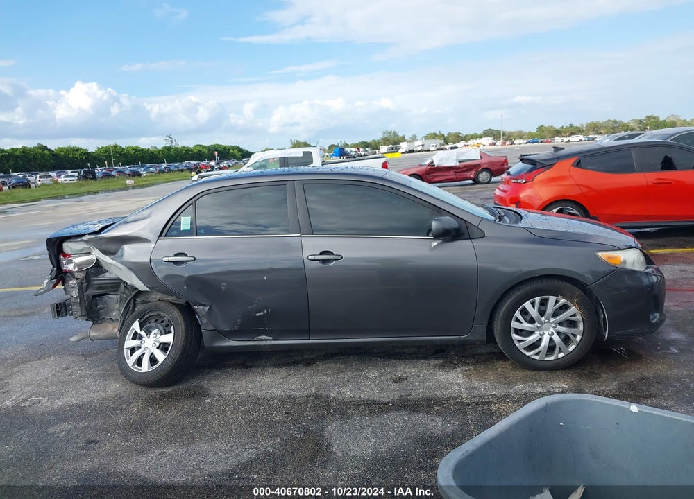 2013 TOYOTA COROLLA LE VIN: 5YFBU4EE5DP163635
