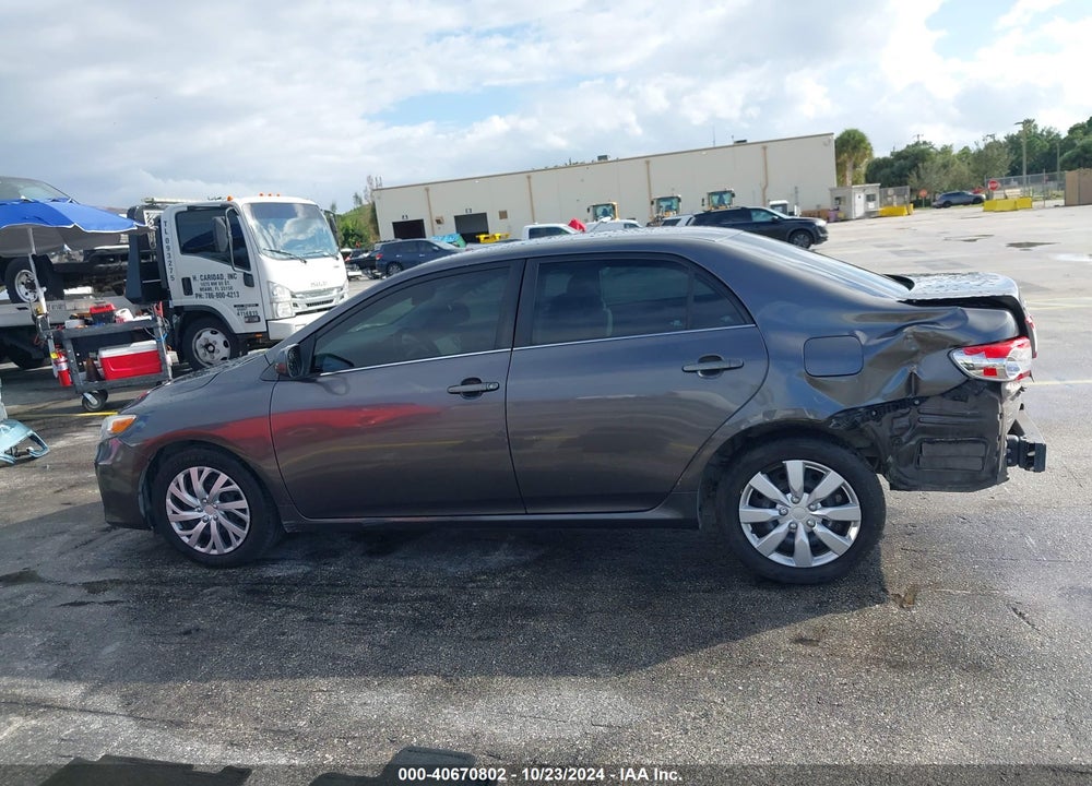 2013 TOYOTA COROLLA LE VIN: 5YFBU4EE5DP163635