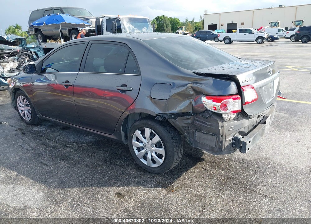 2013 TOYOTA COROLLA LE VIN: 5YFBU4EE5DP163635