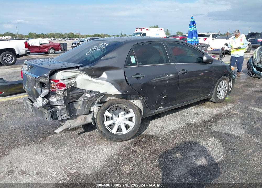 2013 TOYOTA COROLLA LE VIN: 5YFBU4EE5DP163635