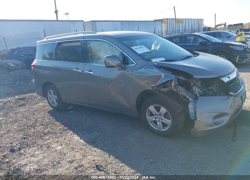 2016 NISSAN QUEST PLATINUM/S/SL/SV VIN: JN8AE2KPXG9150736