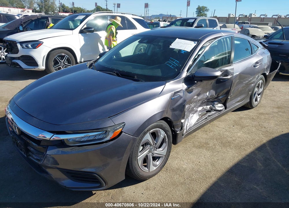 2020 HONDA INSIGHT EX VIN: 19XZE4F5XLE012090