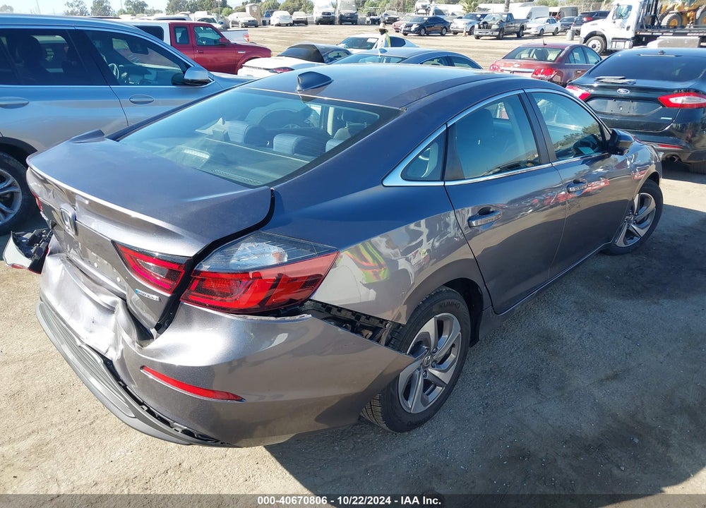 2020 HONDA INSIGHT EX VIN: 19XZE4F5XLE012090
