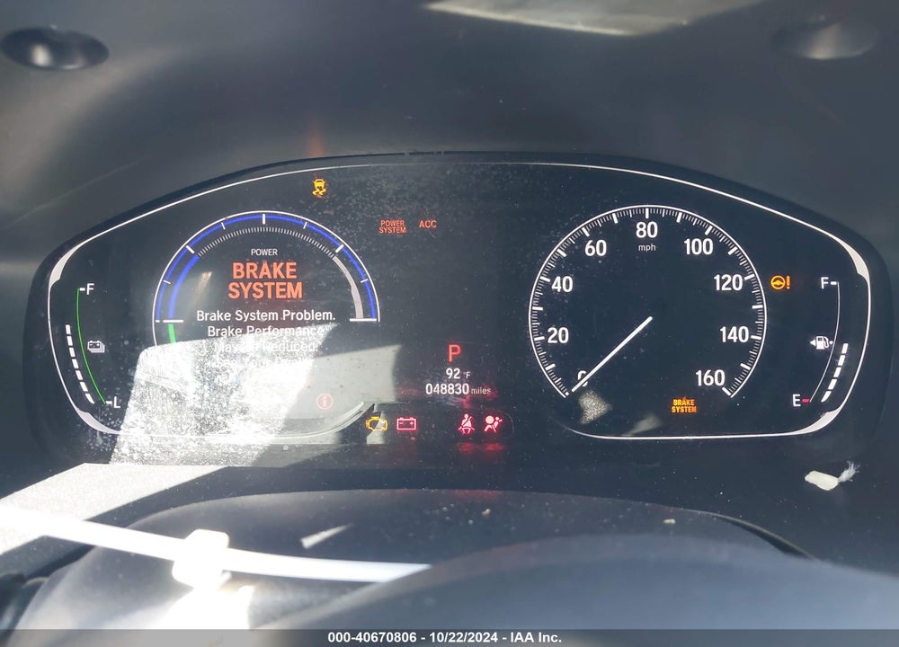 2020 HONDA INSIGHT EX VIN: 19XZE4F5XLE012090