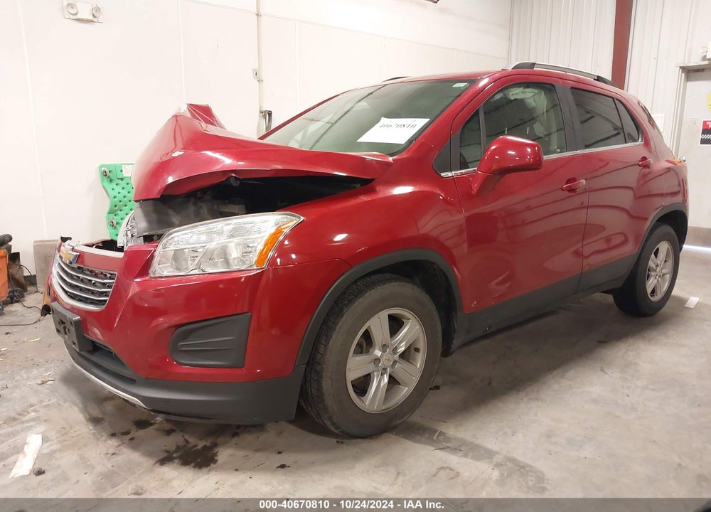 2015 CHEVROLET TRAX LT VIN: KL7CJRSB5FB058886
