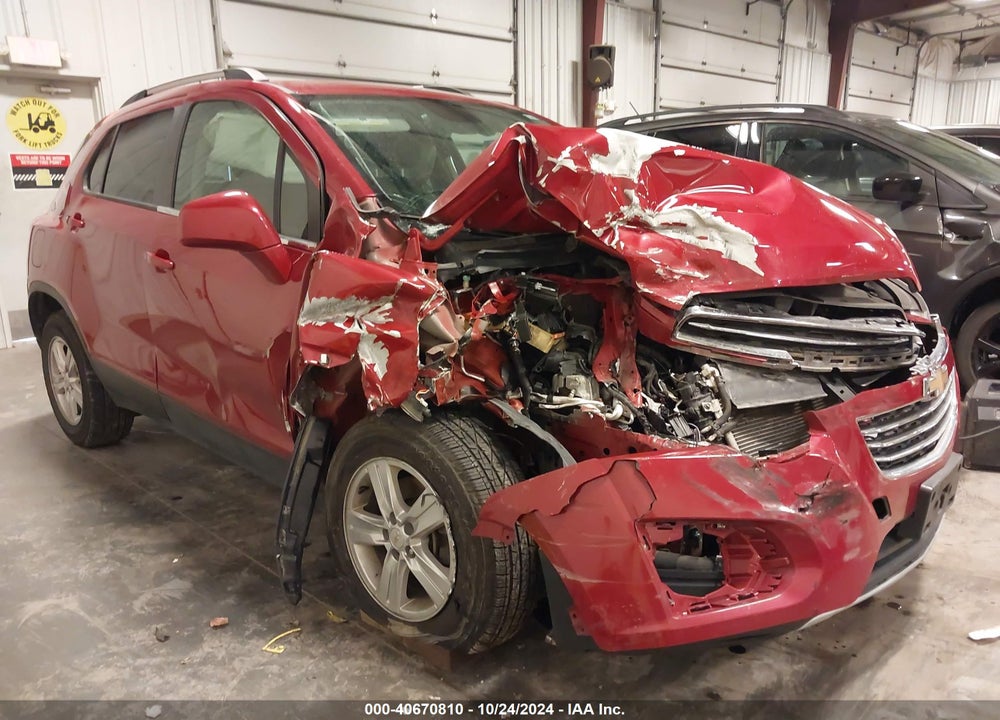 2015 CHEVROLET TRAX LT VIN: KL7CJRSB5FB058886