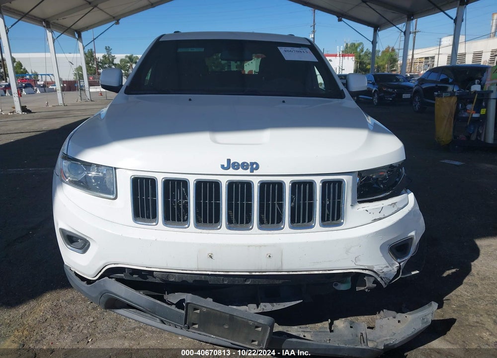 2016 JEEP GRAND CHEROKEE LAREDO VIN: 1C4RJEAG7GC335908