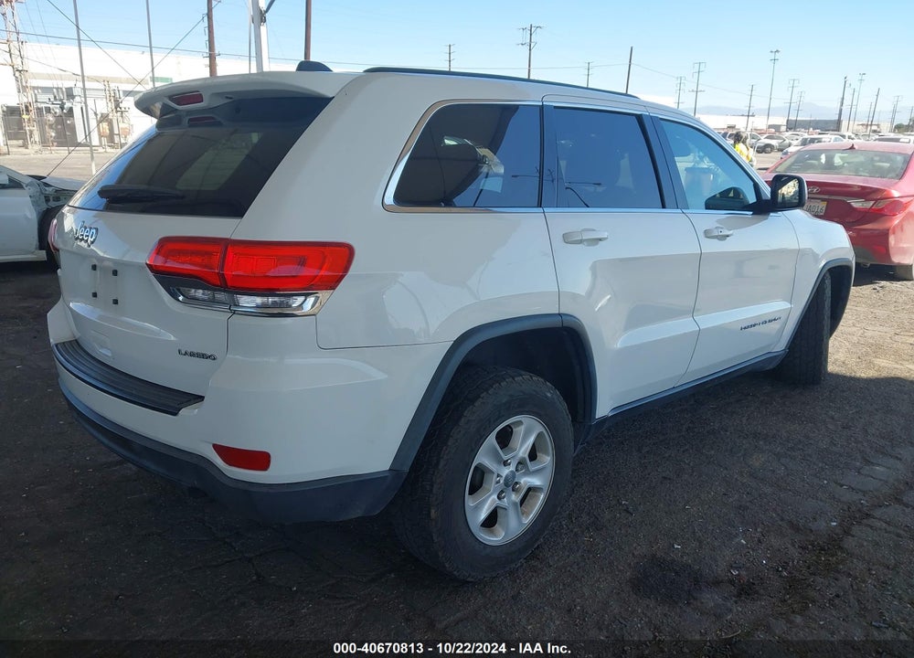 2016 JEEP GRAND CHEROKEE LAREDO VIN: 1C4RJEAG7GC335908