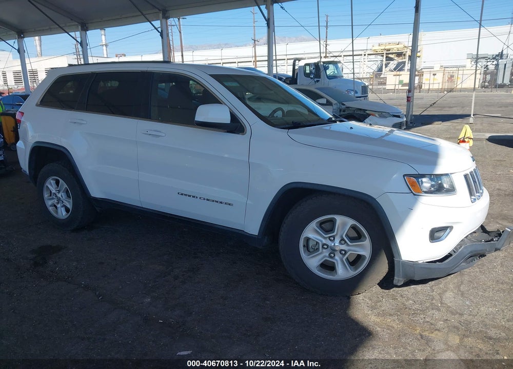 2016 JEEP GRAND CHEROKEE LAREDO VIN: 1C4RJEAG7GC335908