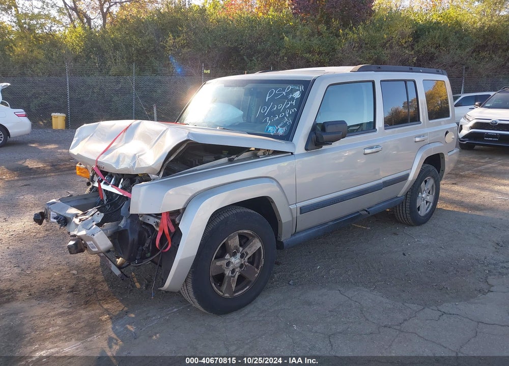 2007 JEEP COMMANDER SPORT VIN: 1J8HG48K27C556937