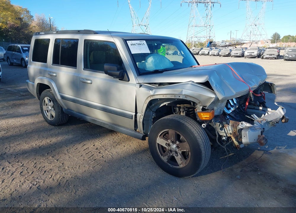 2007 JEEP COMMANDER SPORT VIN: 1J8HG48K27C556937